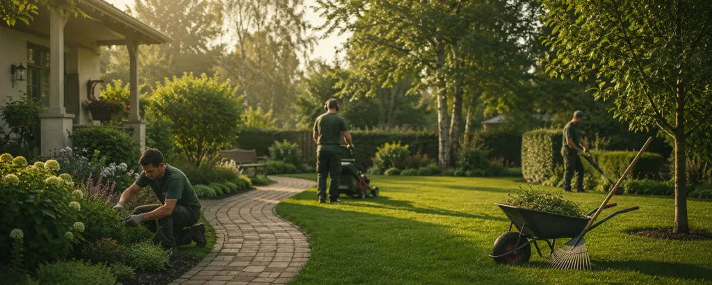 Professionelle Gartenpflege durch Sundservice